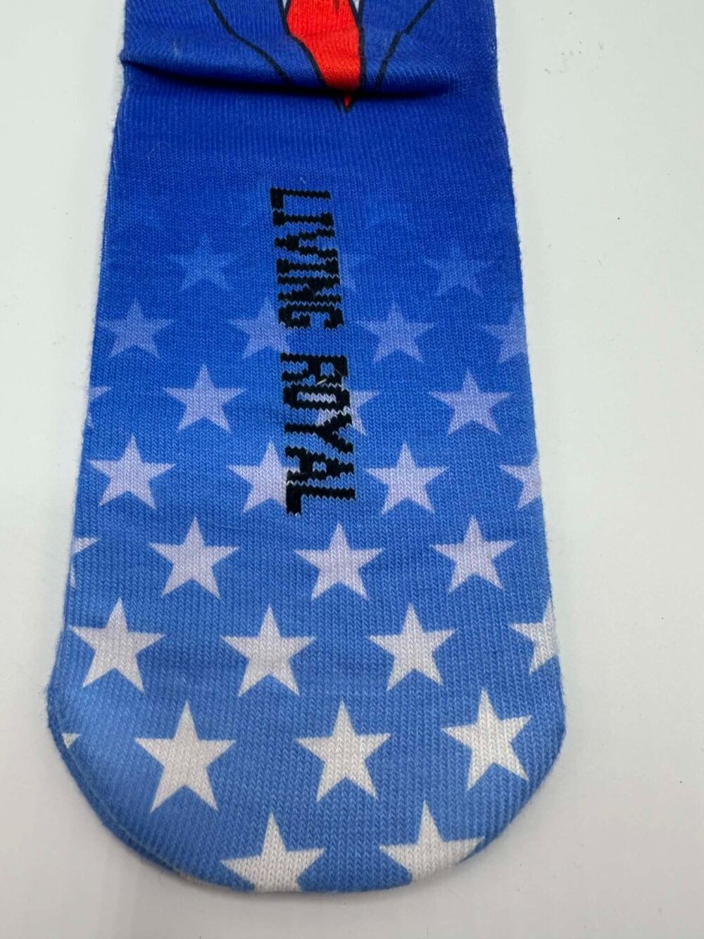 Bernie Sanders Living Royal Blue Star Socks - Picture 6 of 8